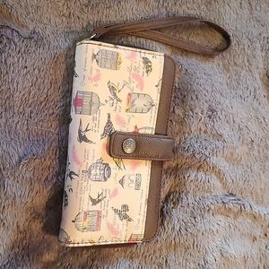 Wallet wristlet